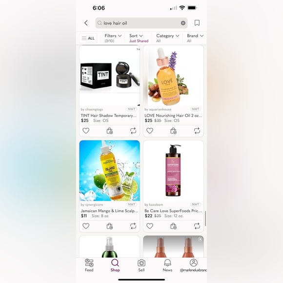 LOVE Hair Nourishing Oil - Picture 5 of 7